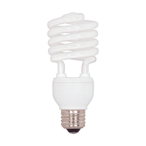 Main product image of 23 Watt - Mini Spiral Compact Fluorescent Bulb 2700K - 82 CRI - Medium base - 120 Volt (5 Pack)