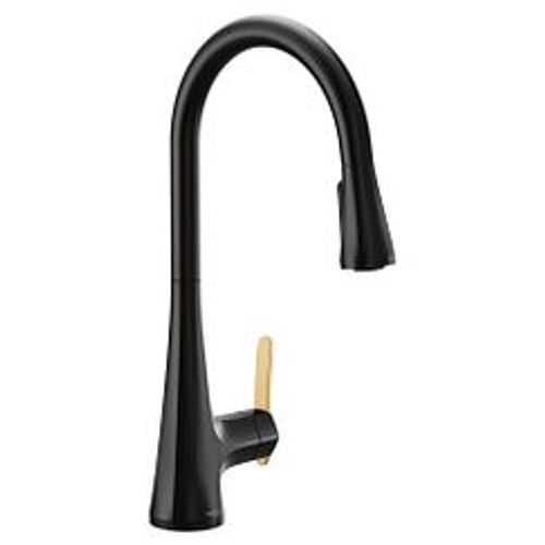 Main product image of Sinema 1 Handle Pulldown Kitchen Faucet (Matte Black), S7235BL