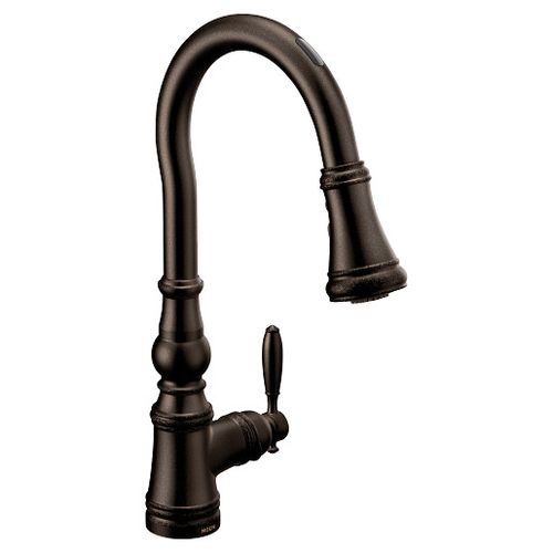 Main product image of Weymouth Motion Control Smart 1 Handle High Arc Pulldown Kitchen Faucet (Oil Rubbed Bronze), S73004EV2ORB