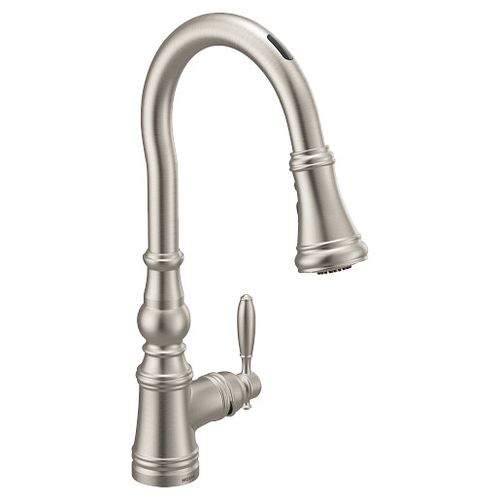Main product image of Weymouth Spot Resist Stainless 1 Handle Pulldown Kitchen Faucet, S73004EV2SRS