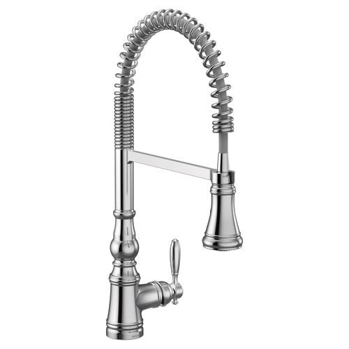 Main product image of Weymouth Chrome 1 Handle Pulldown Kitchen Faucet, S73104