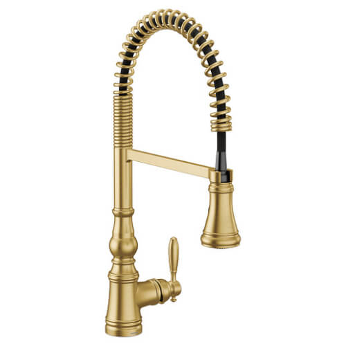 Main product image of Weymouth Spring Pull-Down Kitchen Faucet (Brushed Gold), S73104BG