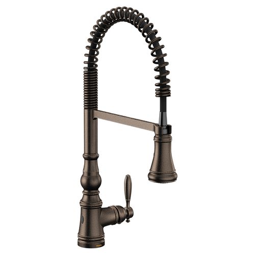 Main product image of Weymouth Oil Rubbed Bronze 1 Handle Kitchen Faucet, Motionsense Wave, S73104EWORB
