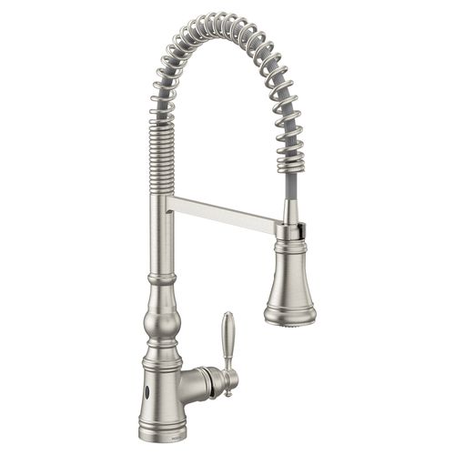 Main product image of Weymouth Motionsense Wave Pre-Rinse 1-handle Kitchen Faucet, S73104EWSRS (Spot Resist Stainless)