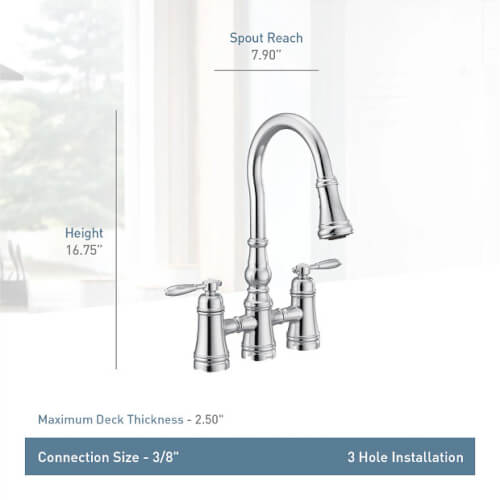 Main product image of Nio Single Handle High Arc Pulldown Kitchen Faucet (Chrome), S75005