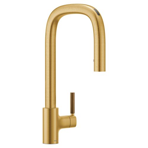 Main product image of Tenon Motion Control Smart Pulldown Touchless Kitchen Faucet (Brushed Gold), S74001EV2BG