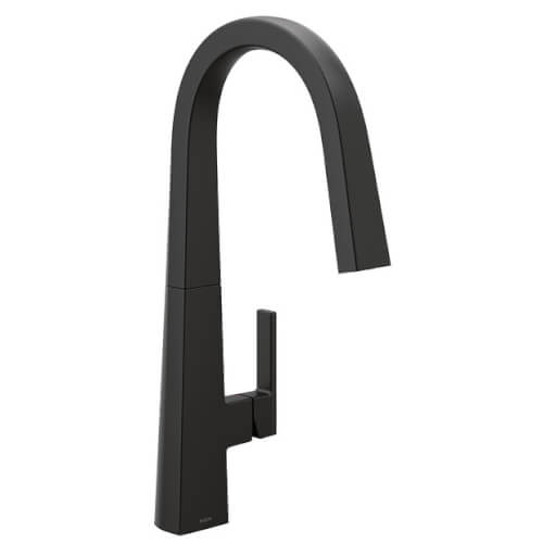 Main product image of Nio Single Handle High Arc Pulldown Kitchen Faucet (Matte Black), S75005BL
