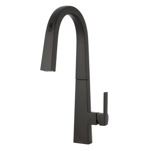 Main product image of Nio Smart Kitchen 1 Handle High Arc Pulldown Kitchen Faucet, Matte Black, S75005EVBL