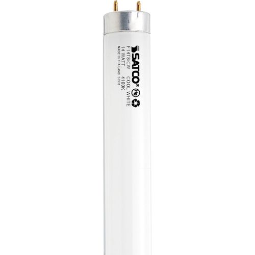 Main product image of 14 Watt - 15 Inch Fluorescent T8 Bulb - 4100K (8 Pack)