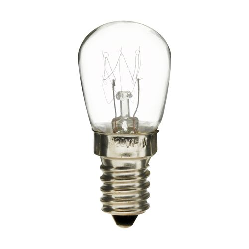 Main product image of 15 Watt Pygmy Incandescent Bulb - Clear - 1000 Average rated hours - 100 Lumens - European base - 120 Volt (10 Pack)