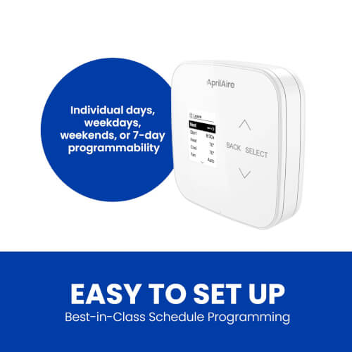 S84N1H1C Aprilaire S84N1H1C Programmable 1H/1C Thermostat w/ Heat