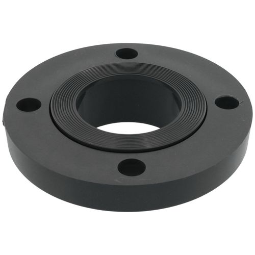 Main product image of 3" PVC Sch. 80 Van Stone Flange (Socket x Solid Ring)