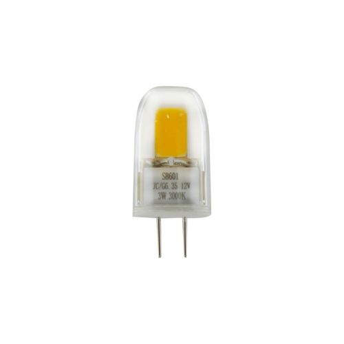 Main product image of 3W - JC LED Bulb - 3000K - G6.35 base - 12 Volt AC/DC (3 Pack)
