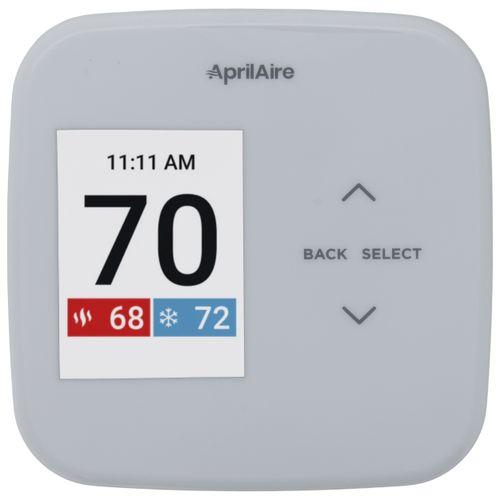 Main product image of Programmable Multi-Stage 2H/2C or 4H/2C Heat Pump Thermostat, Color Display, Wi-Fi & Humidity or Ventilation Control