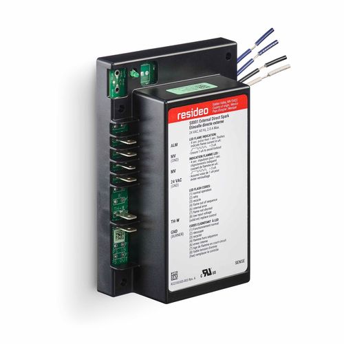 Main product image of S8801 Two-Rod External Direct Spark Ignition Control w/ 4 Second Trial Time, Lock Out Timing & Alarm Terminal