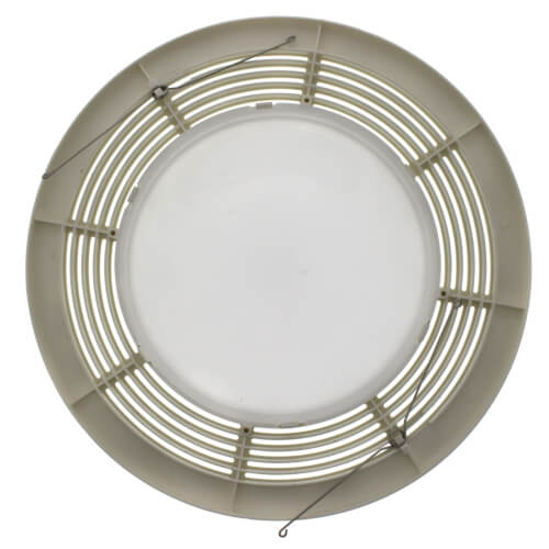 Grille Assembly w/ Light Lens & Grille Springs for NuTone 8663RP