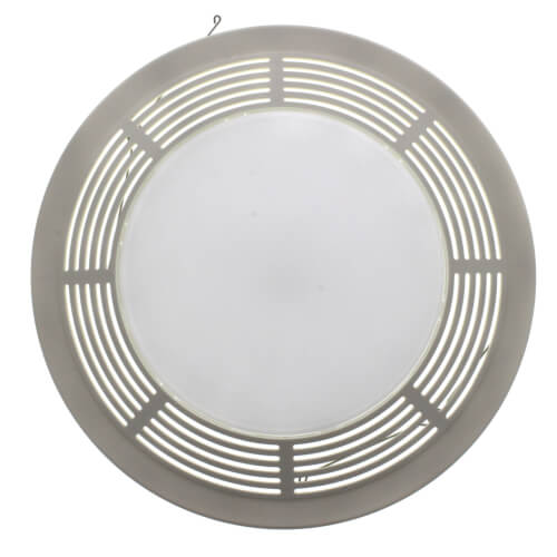 Grille Assembly w/ Light Lens & Grille Springs for NuTone 8663RP