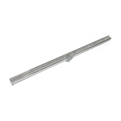 Main product image of 60" S-PVC Series Complete Kit with 1-1/2" Wedge Wire Grate (Satin Stainless)