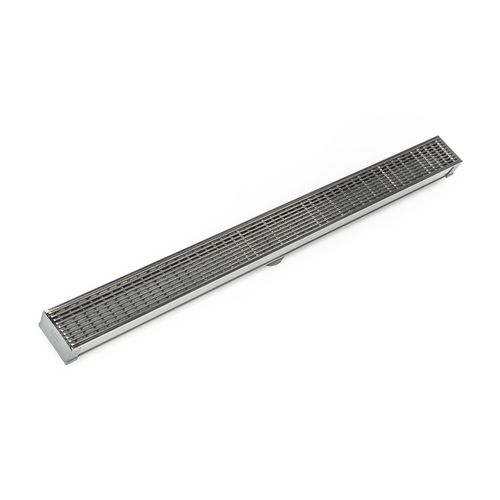 Main product image of 72" S-PVC Series Complete Kit with 2-1/2" Wedge Wire Grate (Satin Stainless)
