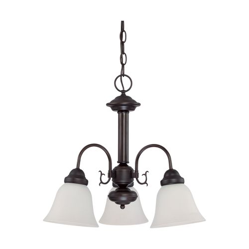 Main product image of Ballerina 3 Light 20" Chandelier w/ Frosted White Glass