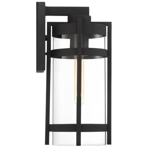 Main product image of Tofino 1 Light Large Lantern Textured Black Finish w/ Clear Glass