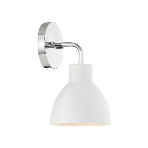 Main product image of Sloan 1 Light Vanity Polished Nickel Finish w/ Matte White Shade