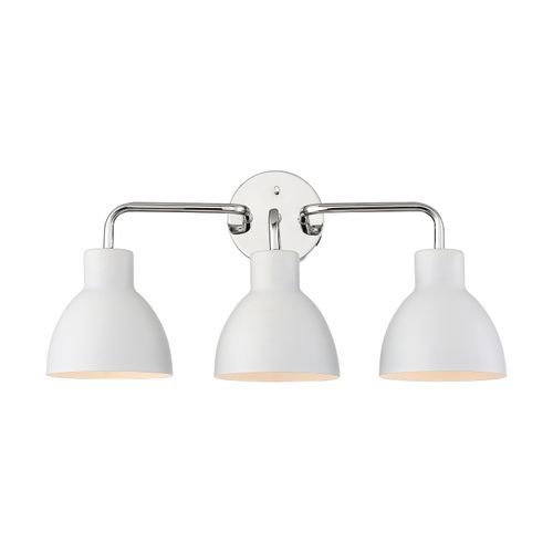 Main product image of Sloan 3 Light Vanity Polished Nickel Finish w/ Matte White Shade
