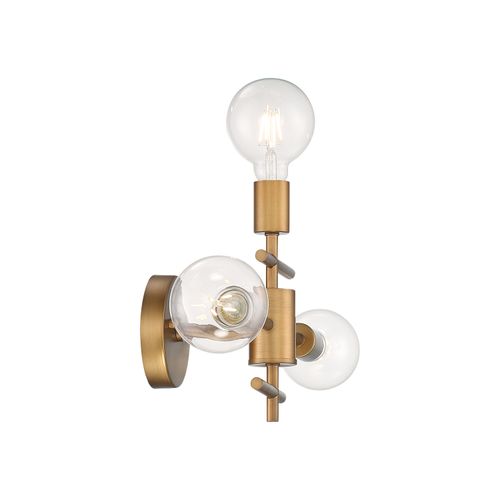 Main product image of Delphi 4 Light Vanity Aged Gold Finish