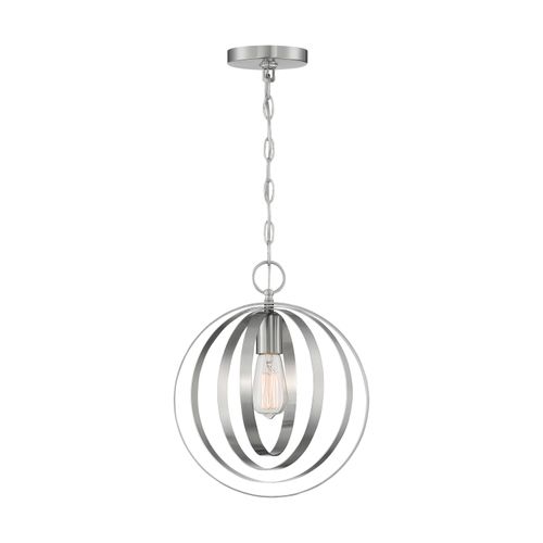 Main product image of Pendleton 1 Light Pendant Fixture Brushed Nickel Finish