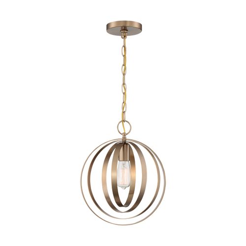 Main product image of Pendleton 1 Light Pendant Fixture Burnished Brass Finish