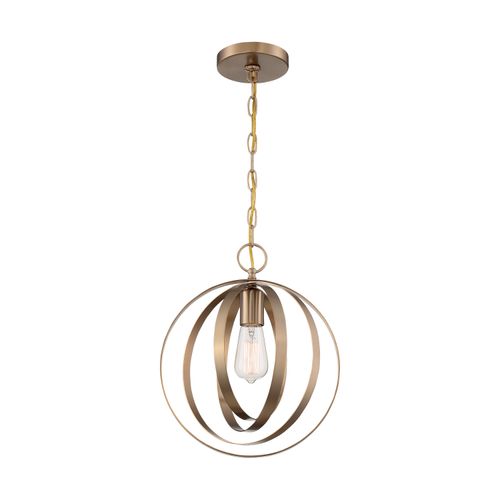 Main product image of Pendleton 1 Light Pendant Fixture Burnished Brass Finish