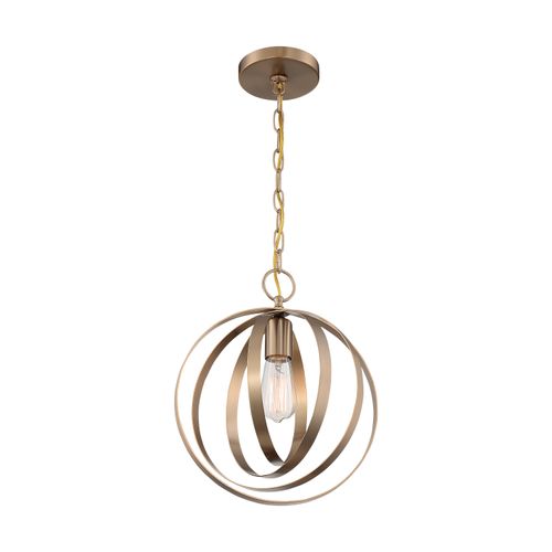 Main product image of Pendleton 1 Light Pendant Fixture Burnished Brass Finish