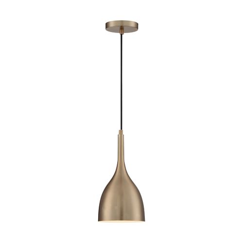 Main product image of Bellcap 1 Light Small Pendant Fixture Burnished Brass Finish