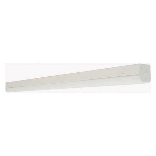 Main product image of LED 4 ft. Slim Strip Light 38W 5000K White Finish w/ Knockout