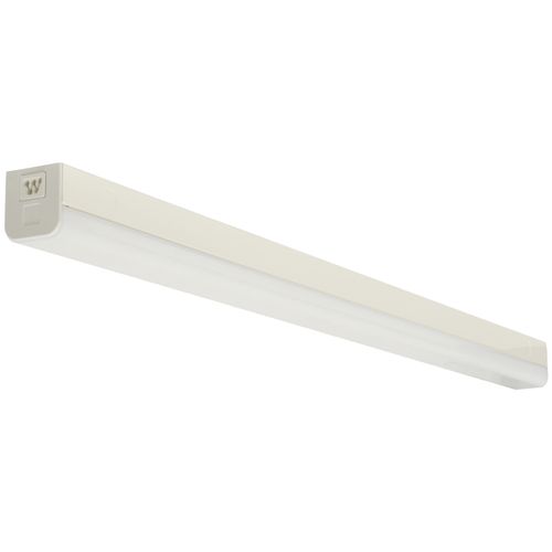 Main product image of LED 4 ft. Slim Strip Light 38W 4000K White Finish Connectible