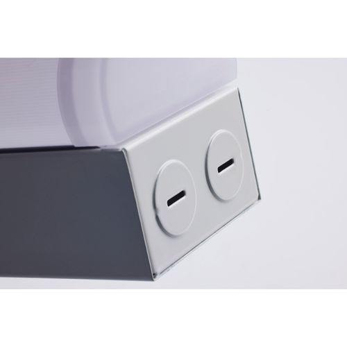 Main product image of 4 ft. LED Linear Strip Light Wattage and CCT Selectable White Finish Microwave Sensor