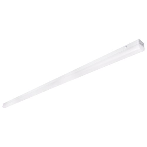 Main product image of 82 Watt 8 Foot LED Linear Strip Light CCT Selectable 120-347 Volt White Finish Microwave Sensor