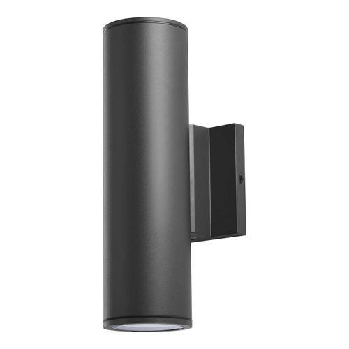 Main product image of 2 Light LED Medium Up and Down Sconce Fixture Black Finish (20W, 120/277V), 65-1763