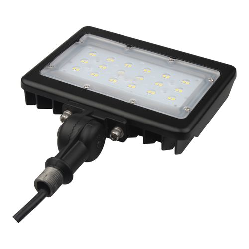 Main product image of LED Medium Flood Light 30W 4000K Bronze Finish 100V-277V Dimmable