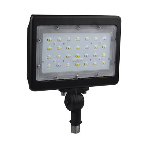 Main product image of LED Large Flood Light 50W 4000K Bronze Finish 100V-277V Dimmable