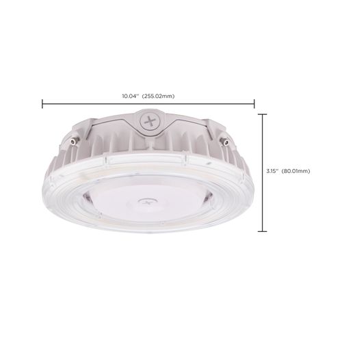 Main product image of LED Canopy Fixture 25 Watt CCT Selectable White Finish