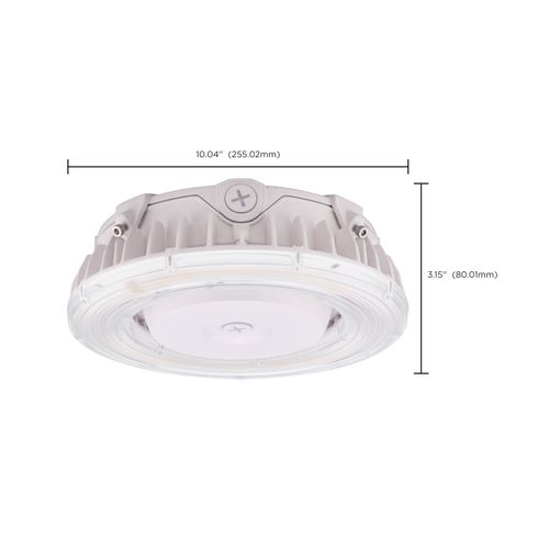 Main product image of LED Canopy Fixture 40 Watt CCT Selectable White Finish