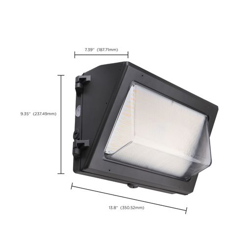 Main product image of Emergency Architectural LED Wall Pack CCT Selectable 3K/4K/5K Wattage Adjustable Bypassable Photocell 120-277 Volt