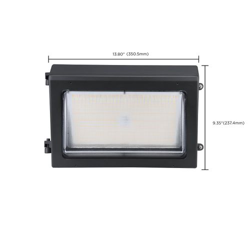 Main product image of CCT and Wattage Adjustable LED Wall Pack Integrated Bypassable Photocell CCT Selectable from 3000, 4000 or 5000K Wattage Selectable from 29, 40, or 60 Watt 120-277 Volt