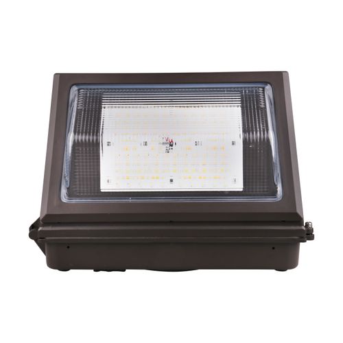 Main product image of CCT and Wattage Adjustable LED Cutoff Wall Pack Integrated Bypassable Photocell CCT Selectable from 3000, 4000 or 5000K Wattage Selectable from 29, 40, or 60 Watt 120-277 Volt