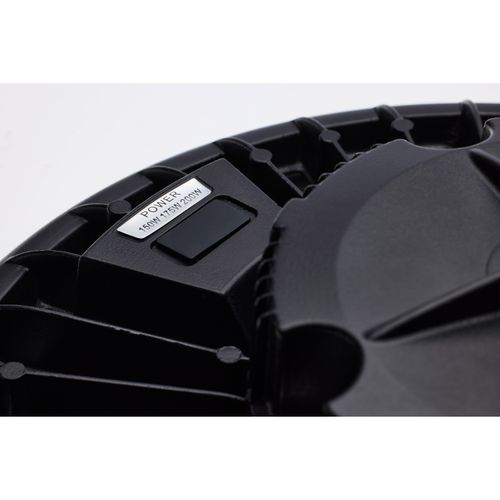 Main product image of Wattage 150W/175W/200W and CCT Selectable 3K/4K/5K LED UFO High Bay 120-347 Volt Black Finish