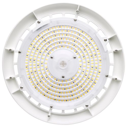 Main product image of 100 Watt UFO LED High Bay 4000K 14000 Lumens 120-277 Volt White Finish