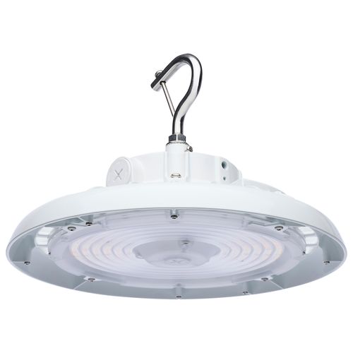Main product image of Wattage 80W/100W/120W and CCT Selectable 3K/4K/5K LED UFO High Bay 120-347 Volt White Finish