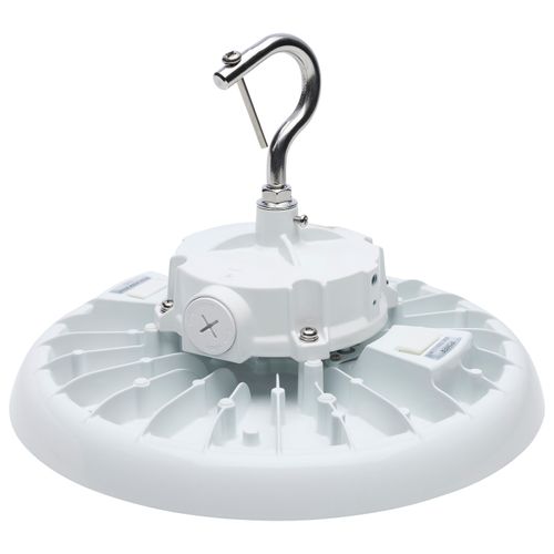 Main product image of Wattage 80W/100W/120W and CCT Selectable 3K/4K/5K LED UFO High Bay 120-347 Volt White Finish