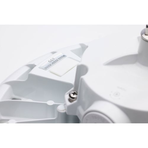 Main product image of Wattage 80W/100W/120W and CCT Selectable 3K/4K/5K LED UFO High Bay 120-347 Volt White Finish